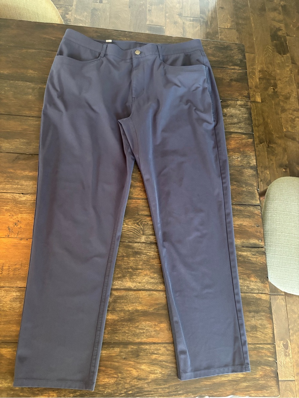 Rhoback Performance Trousers — Men’s 38x30, Navy, Like New 👖